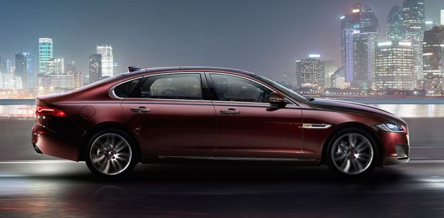 jaguar has officially unveiled the all new jaguar xf l at the 2016 ...